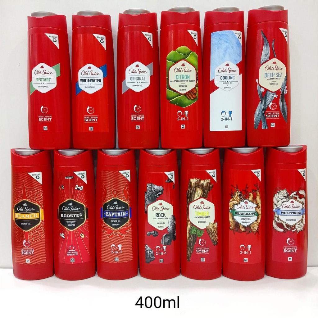 OLD SPICE SHOWER GEL 400ML ANY VARIANCE